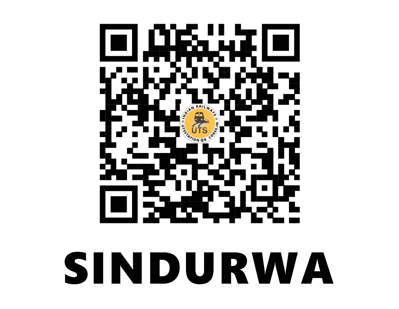 UTS QR Code for SINDURWA - SYW (NR - UTTAR PRADESH)